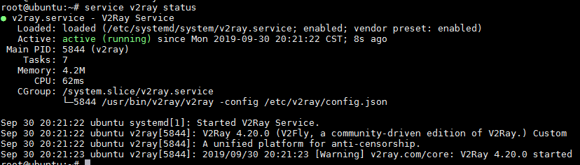 挽救被墙IP:官方v2ray脚本安装教程v2ray+WebSocket+TLS+CloudFlare